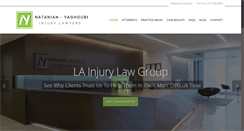 Desktop Screenshot of lainjurylawgroup.com